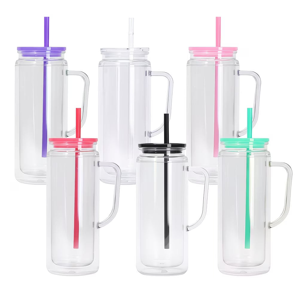 Snowglobe Tumbler – 20oz with Handle